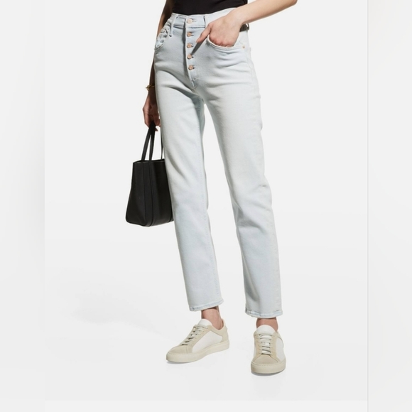 MOTHER Denim - MOTHER  "The pixie Tomcat" ankle High Rise Button fly size 25